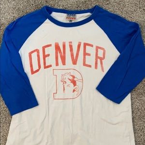 Vintage inspired Broncos shirt